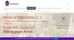 Desktop Screenshot of hayag-project.com