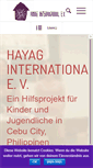 Mobile Screenshot of hayag-project.com